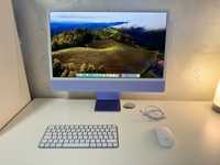 Apple iMac 24”[2021] Retina 4,5K, 8GB, 256GB SSD, 8-core GPU,Purple
