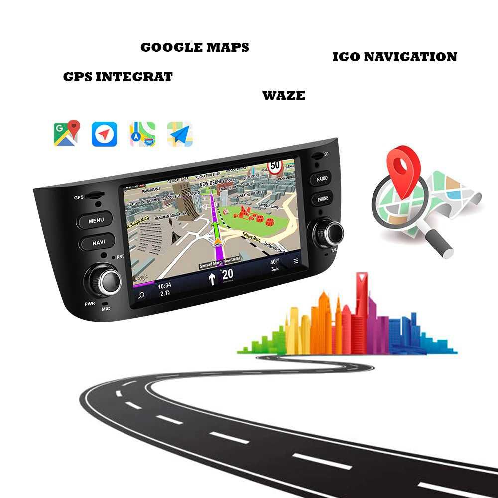 Navigatie Fiat Linea Fiat Punto Fiat Grande Punto Android  2GB Ram