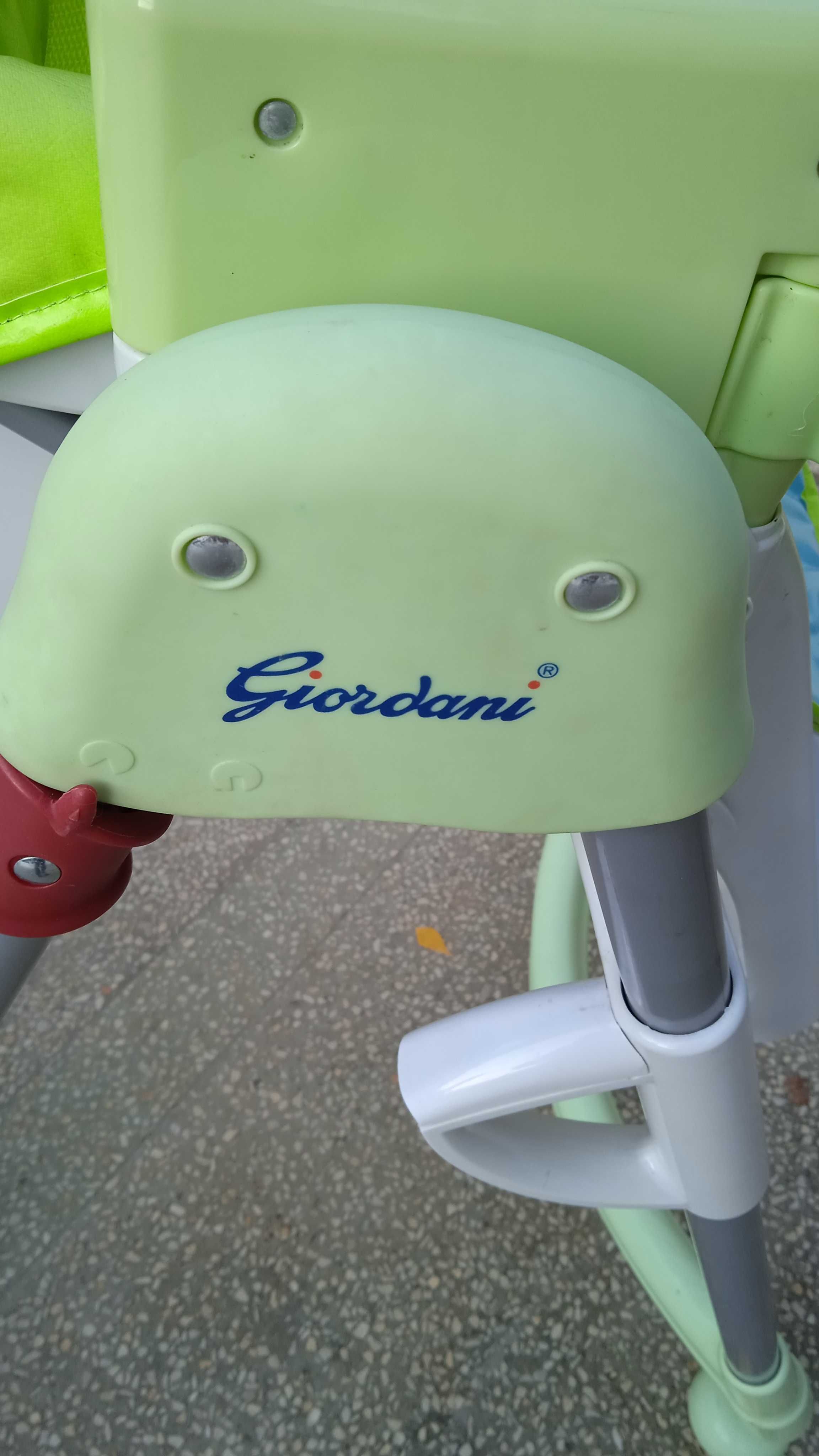 Детско бебешко столче стол за хранене Giordani Pappa Comfort