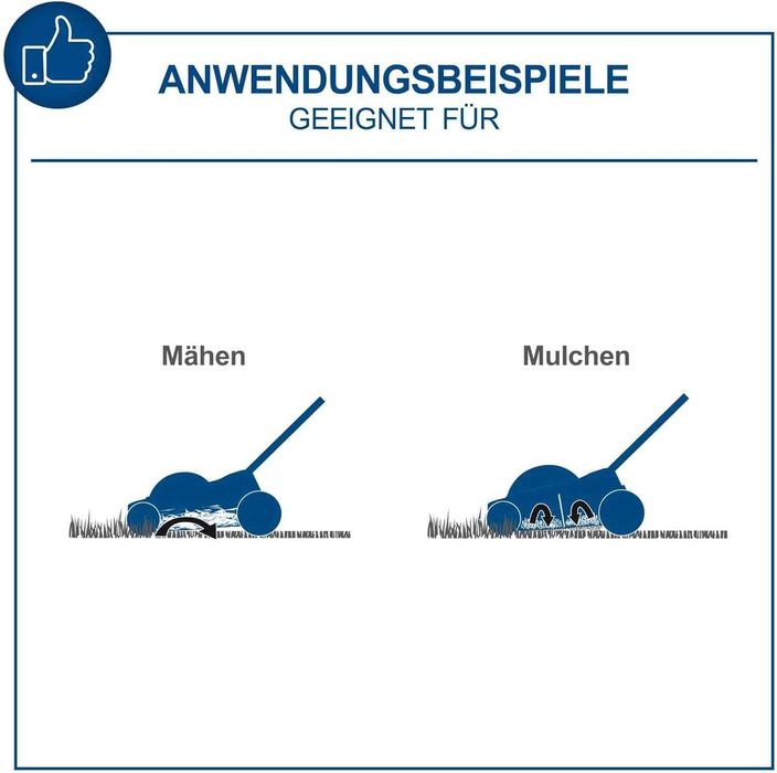 Акумулаторна косачка за трева Scheppach BC MP220 X IXES 21.5 Мулчиране