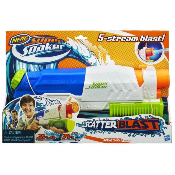 Воден бластер Nerf Super Soaker Scatter Blast Water Blaster