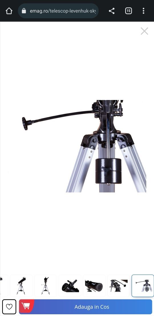 Vand Telescop Levenhuk Skyline PLUS 130S stare impecabila