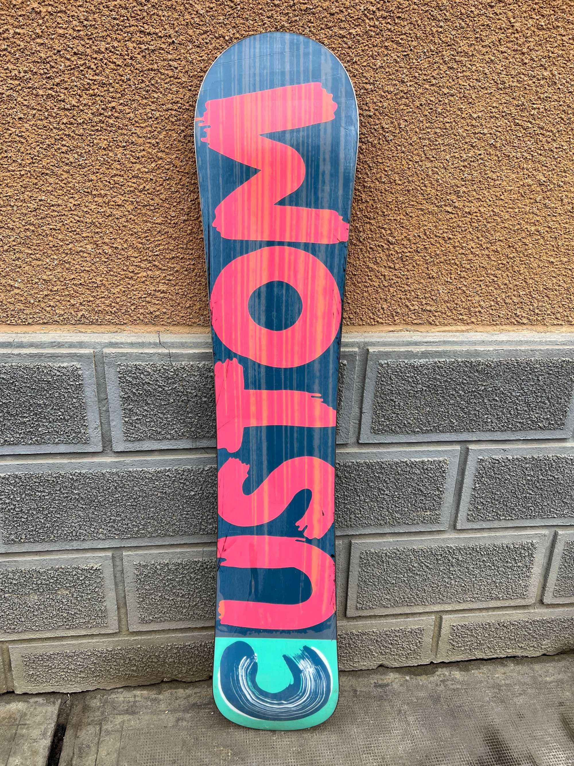 placa snowboard burton custom wide L158