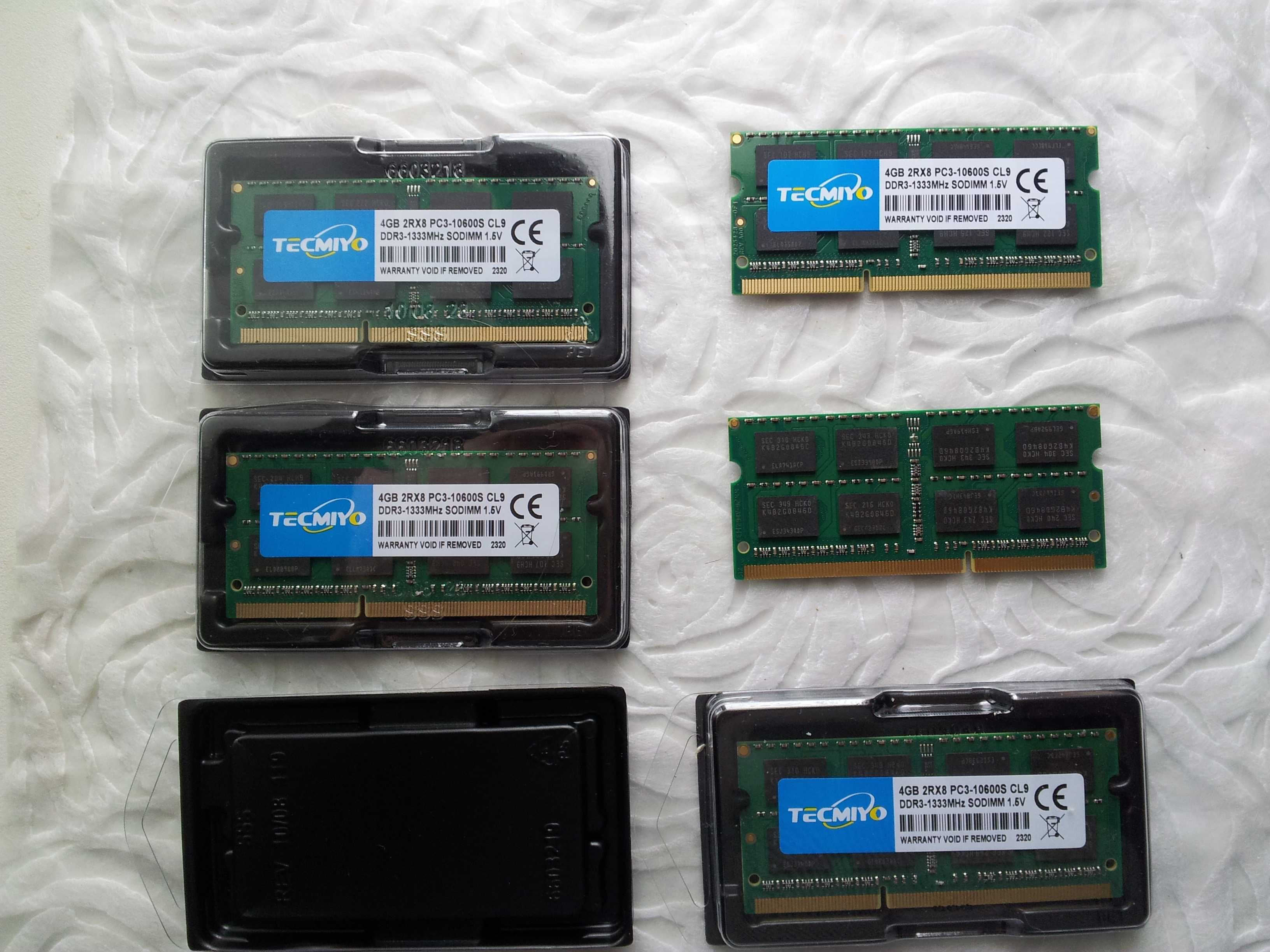 НОВИ!4GB DDR3 1333MHz PC3 10600S Ram за лаптоп SODIMM