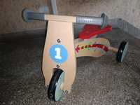 Tricicleta lemn copii