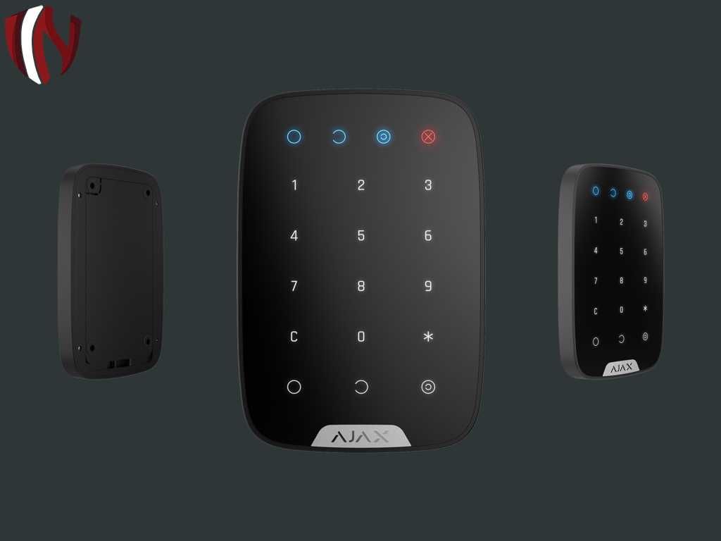 Ajax KeyPad Безжична сензорна клавиатура с LED индикация