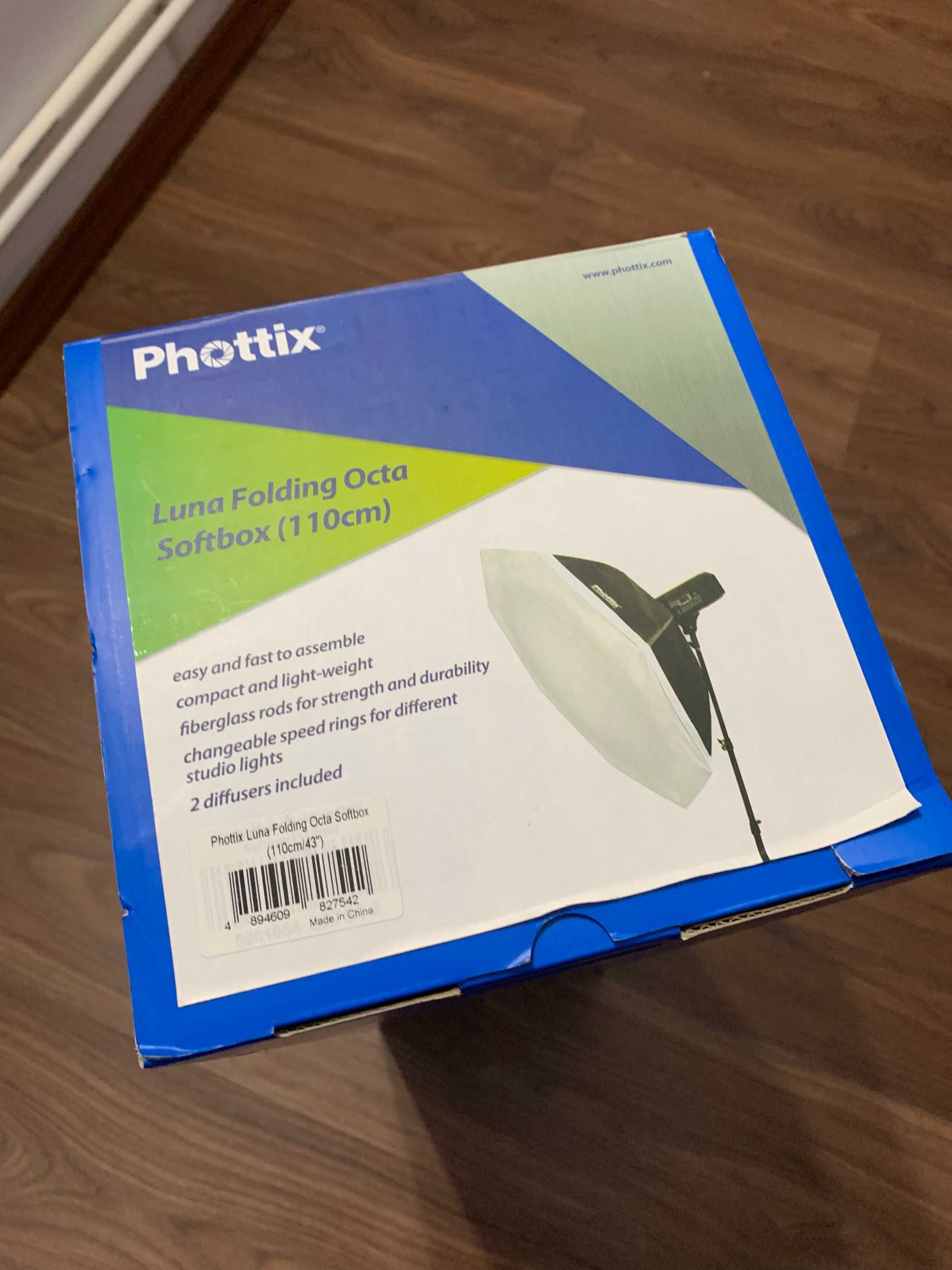 Phottix Luna Folding Octa Softbox (110cm / 43")