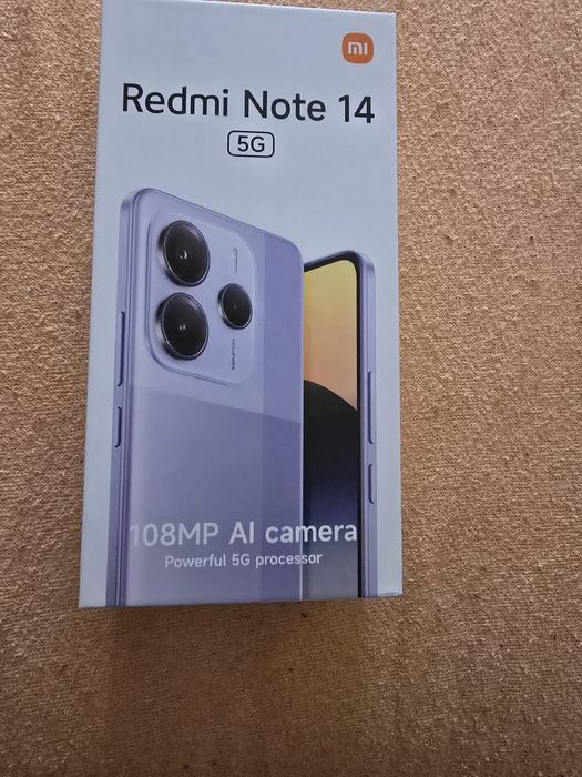 Redmi note 14 5g Nou 720 roni 8 cu 256 giga Garantie Digi