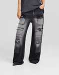 Дънки Bershka cargo / Zara 34 размер