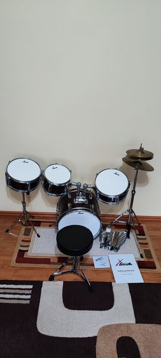 XDrum Set de tobe copii cu scaun inclus X Drum