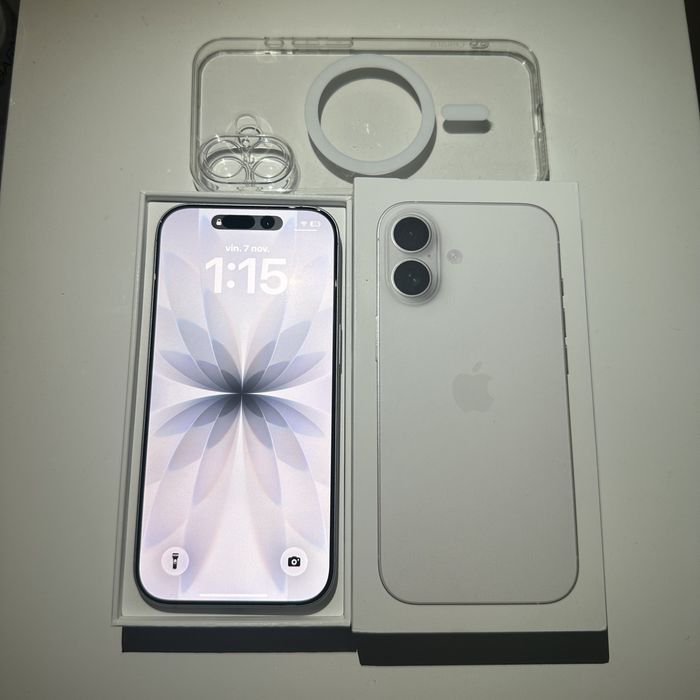 iPhone 16 White Alb 5G Garantie, 128 GB Ca Noi