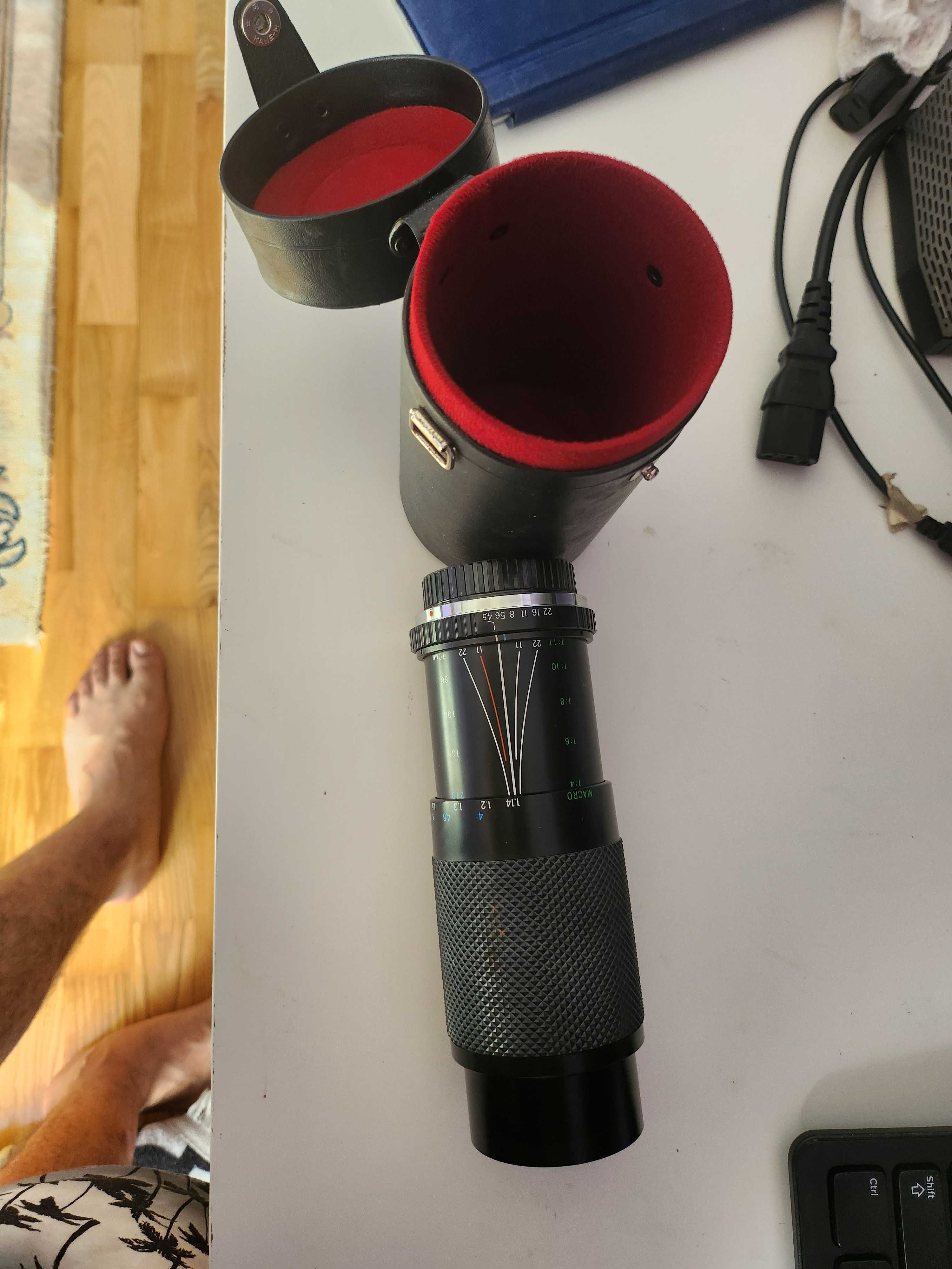 Telescop + binoclu