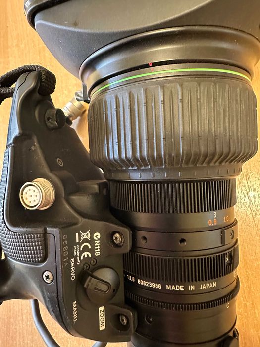 Obiectiv broadcast Canon YJ20x8.5B4 KRS SX12 20x IF B4 2/3