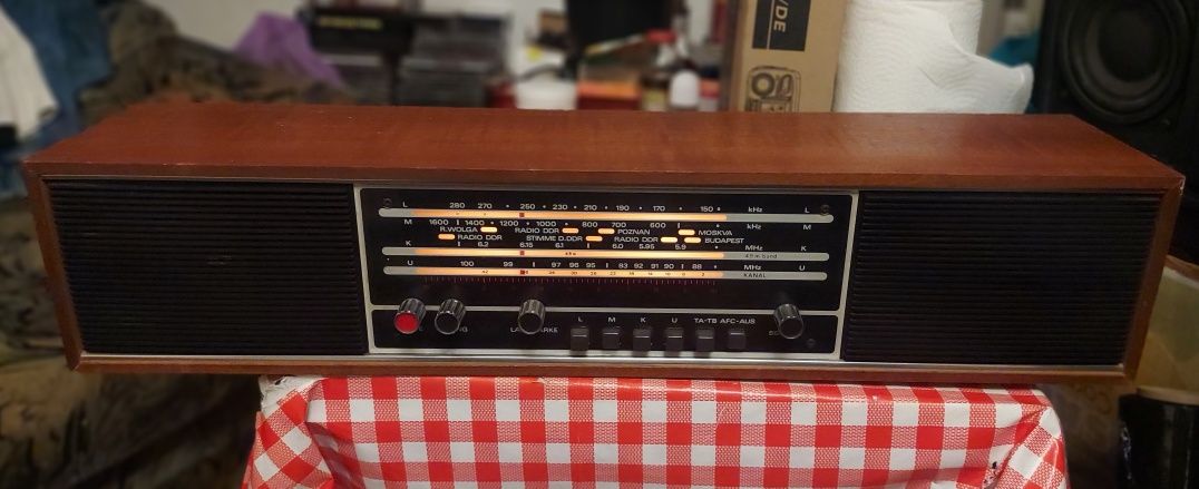 Radio vintage Prominent de luxe 210(Rft),Philips germaniu alnico