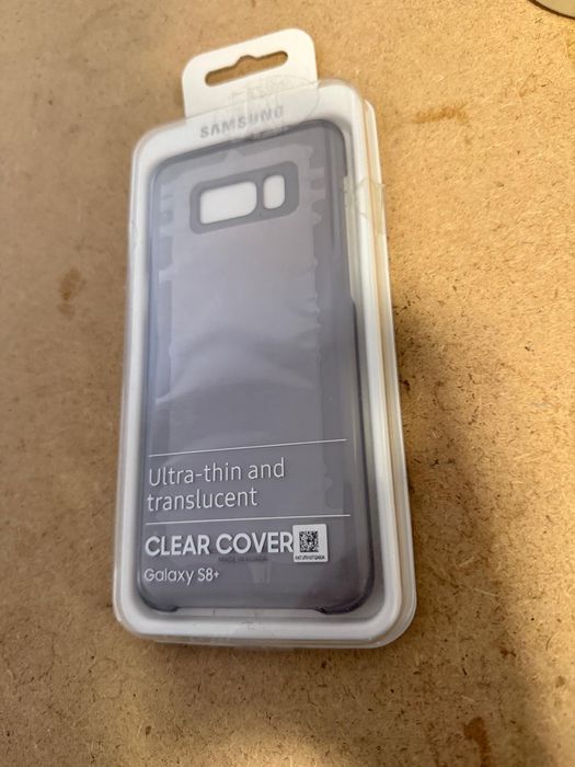 Samsung Galaxy S8+ clear cover - noua