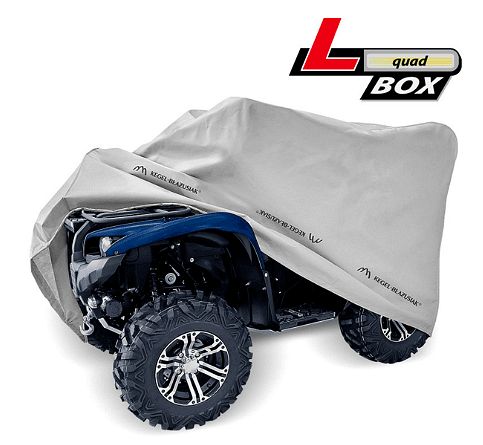 Сиво покривало kegel серия basic за atv, размер l box quad