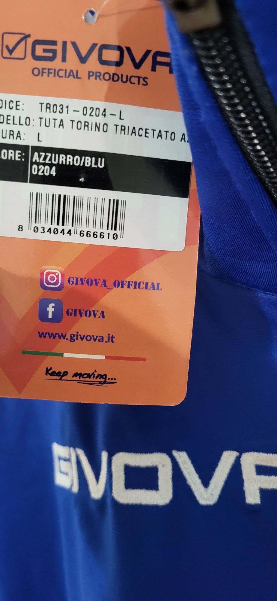 Vand bluza Givova noua,marimea L
