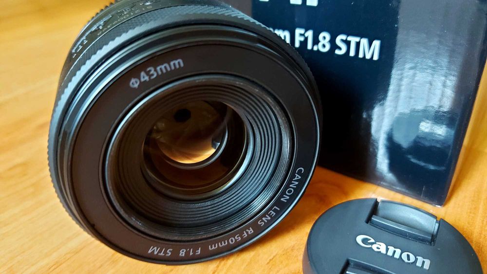 Canon RF 50mm F1.8 STM Obiectiv Foto Mirrorless