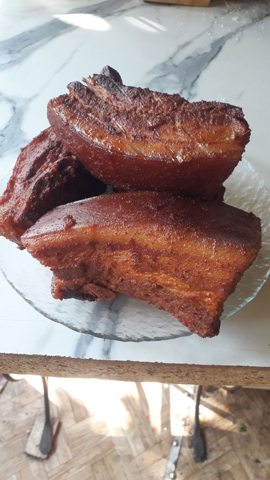 Капчености рыба, сало