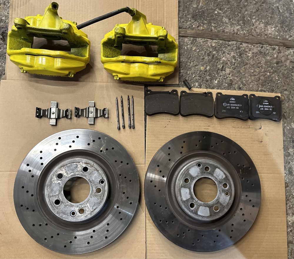 Etrieri brembo/discuri perforate Mercedes W203/W209/Clk