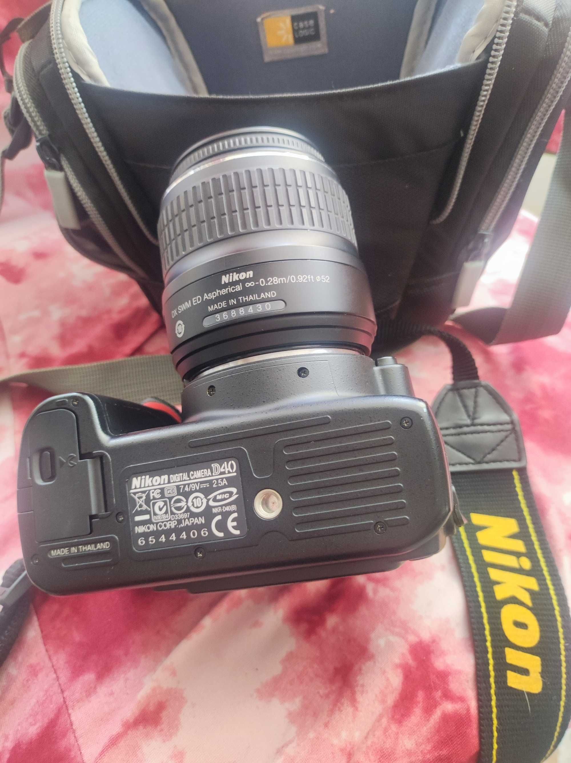 Фотоапаратът Nikon D40