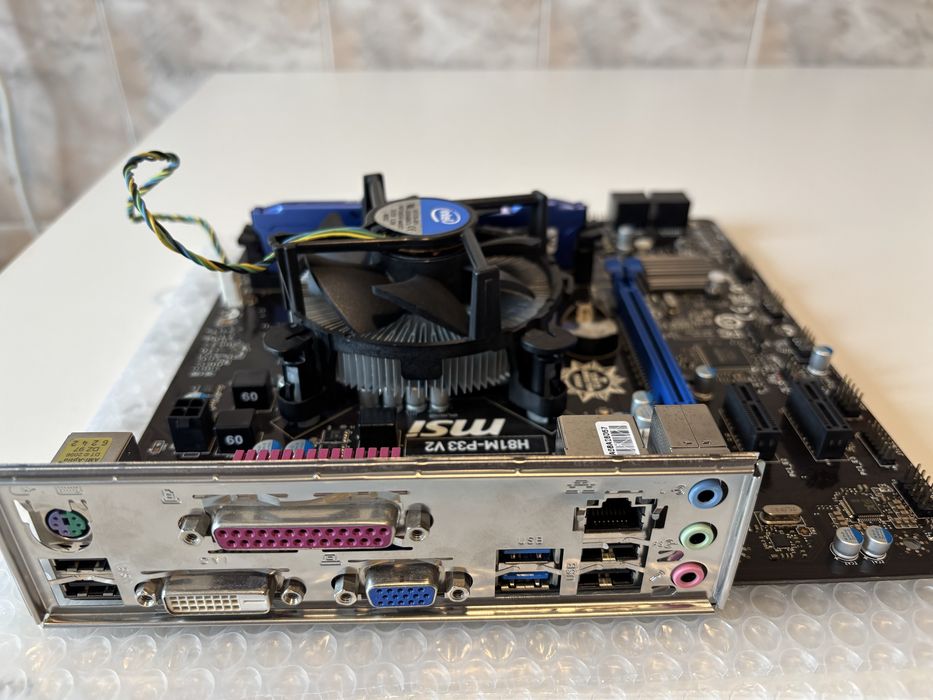 Kit Intel I5 4570 + MSI H81M-P33 V2 + 4GB DDR3 Kingston HyperX FURY
