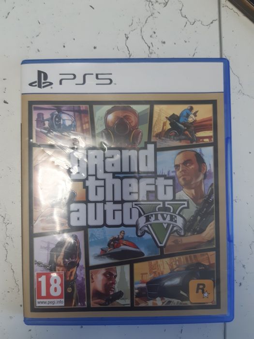 Продам диск GTA5 для PS5