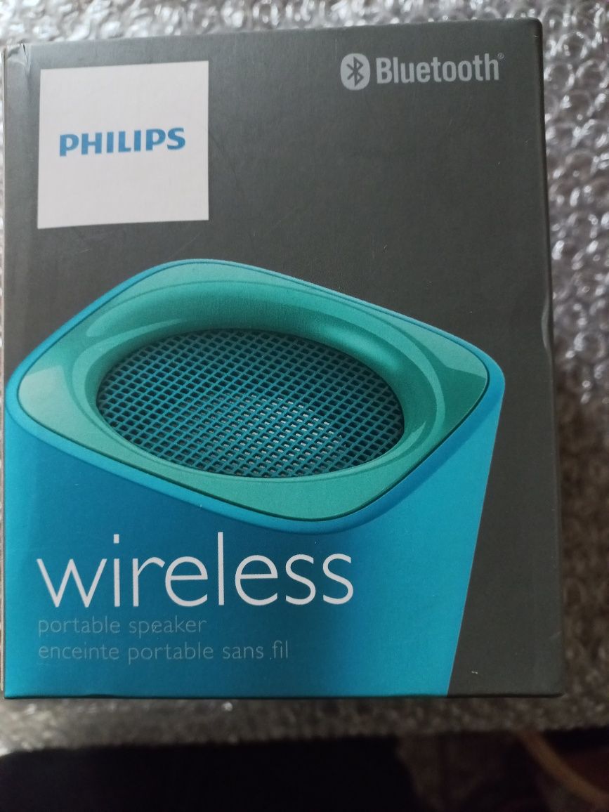 Boxa portabila Philips wireless/Bluetooth  BT100A,nouă, sigilata