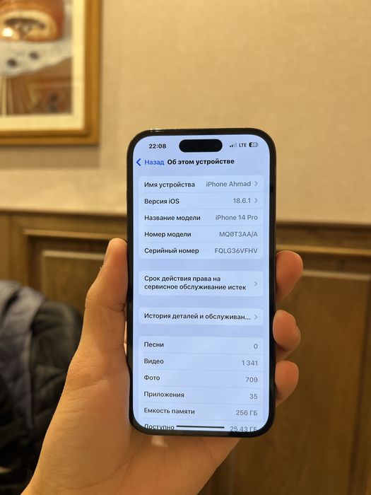 14pro 256gb Sotiladi o'zimi telefonim