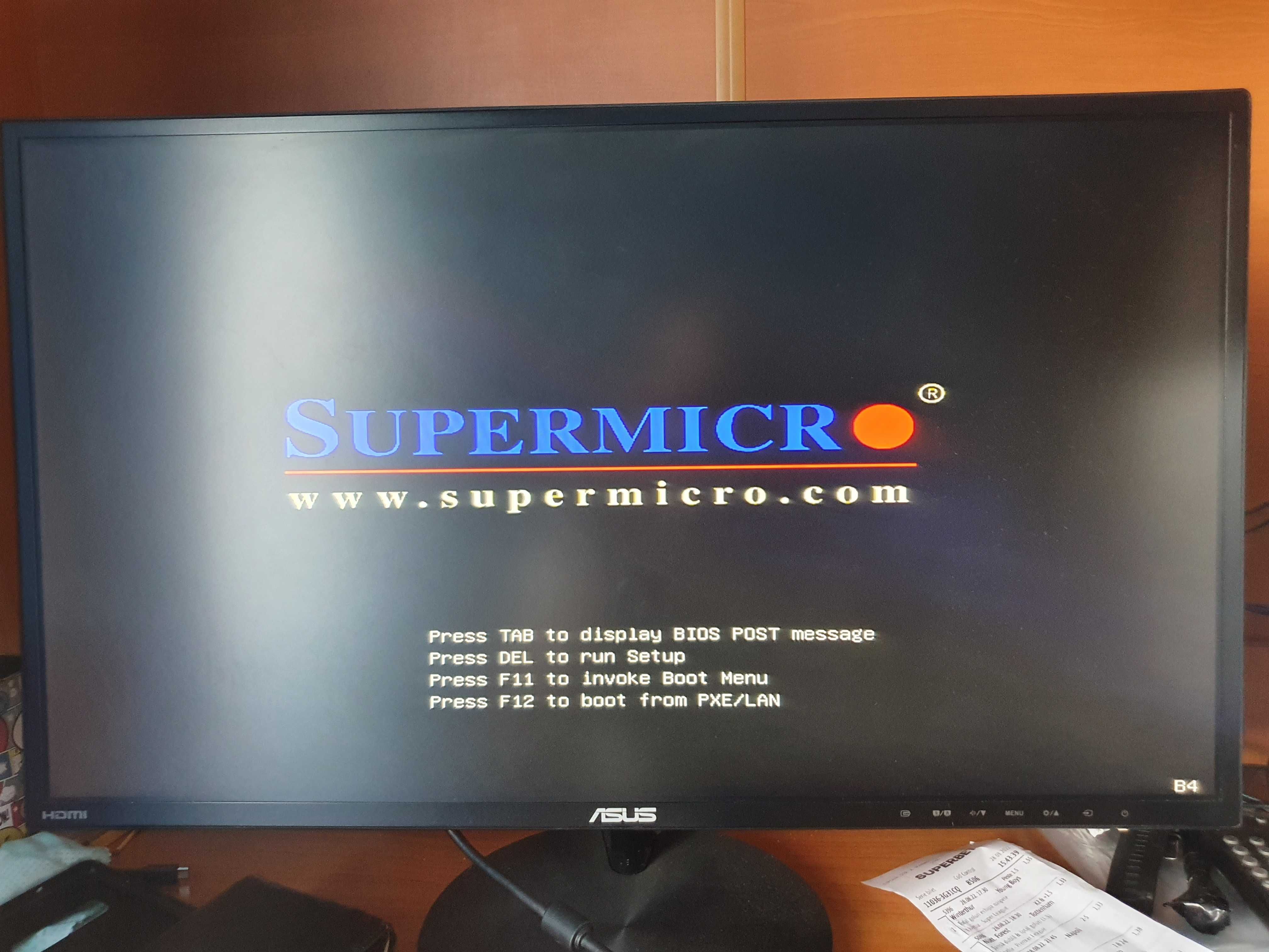 SUPERMICRO 813M-3 server Cpu Intel Xeon e5-1650