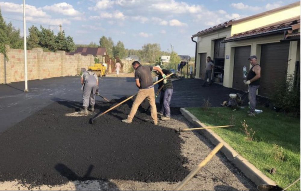 Асфальтирование любой сложности