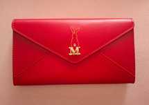 MaxMara клъч - кожа
