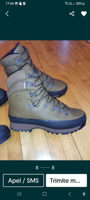 Bocanci Orizo Ridge, mărimi de la 41 la 47,din piele, noi,cu etichetă!