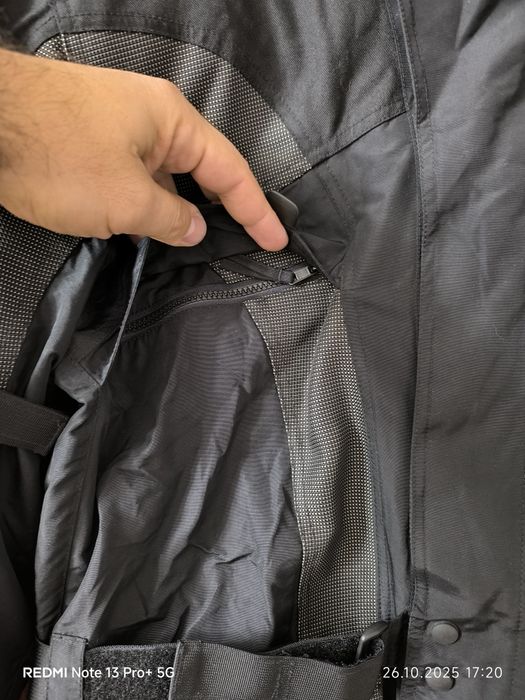 Текстилно мъжко мото яке размер М