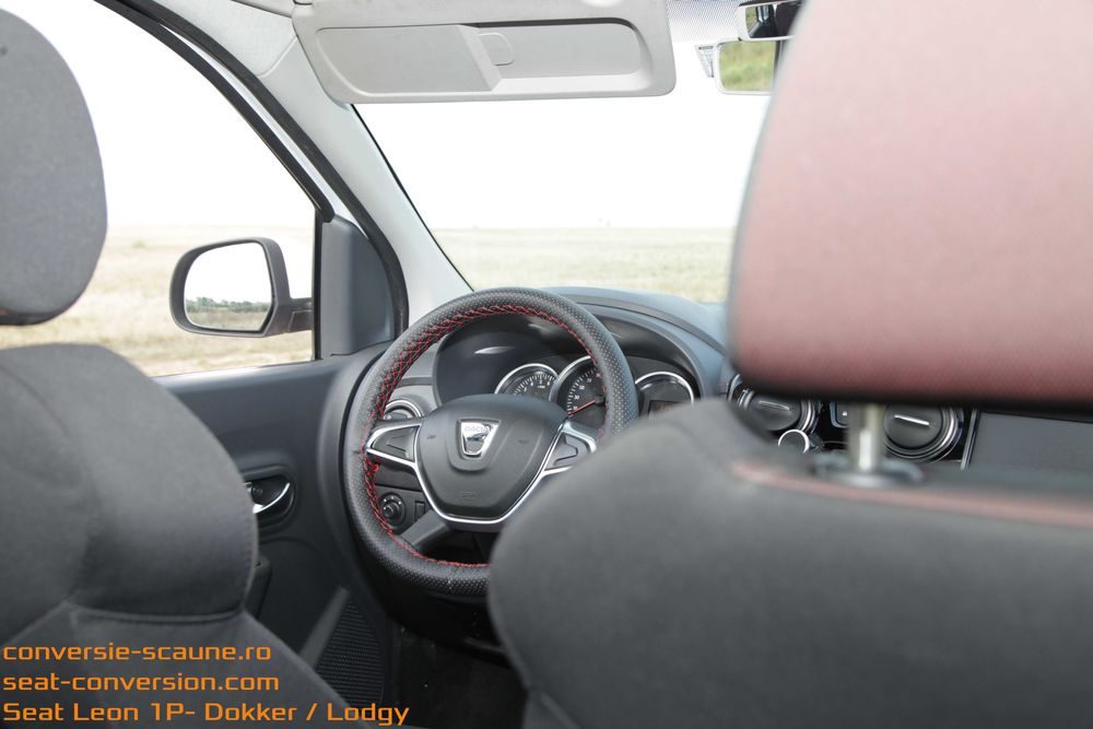 Sistem adaptare scaune de Seat Leon FR 1P pe Lodgy Dokker