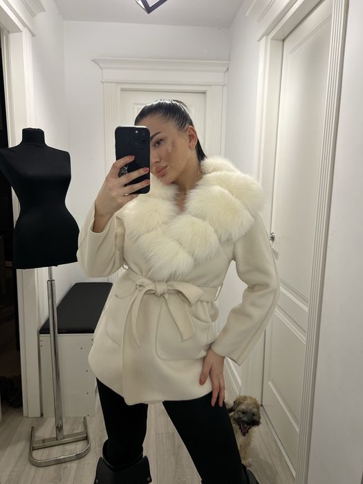 Palton/pardesiu blana naturala