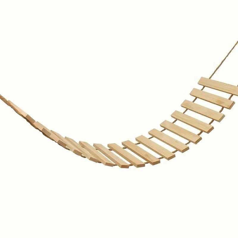 Pod suspendat din lemn pentru pisici – 200 cm – NOU