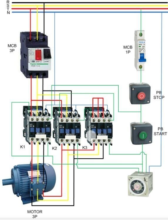 Elektrik puskatelchi 220V-380V