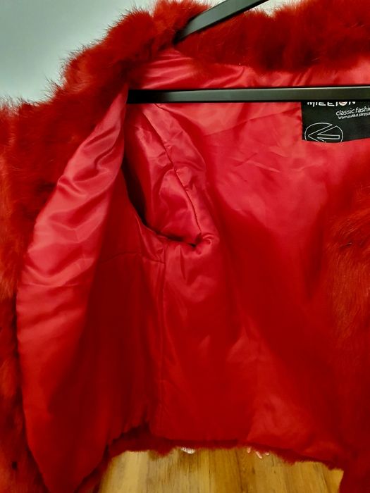 Haina de blană naturală