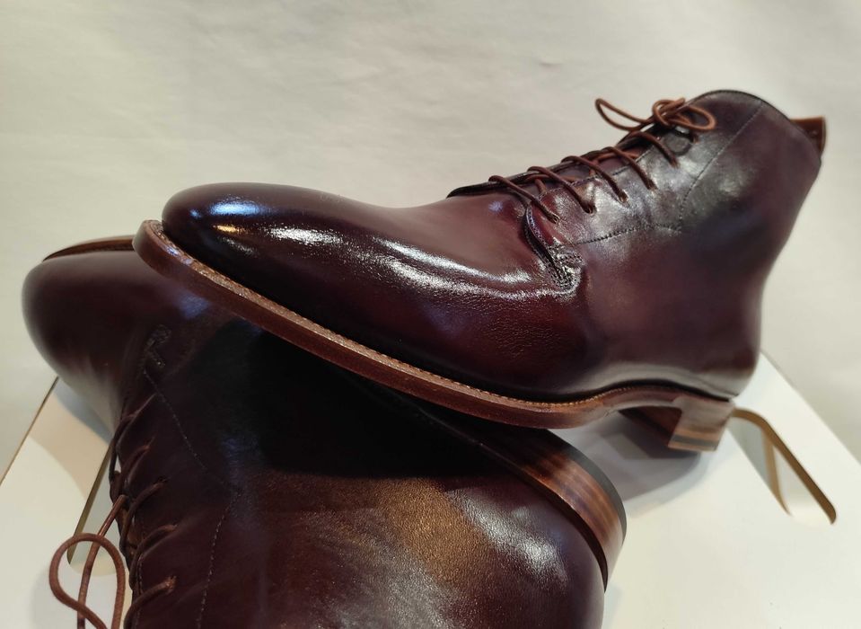 Ghete lace up 44 45 de lux R.M. Williams NOI lucrate manual piele natu