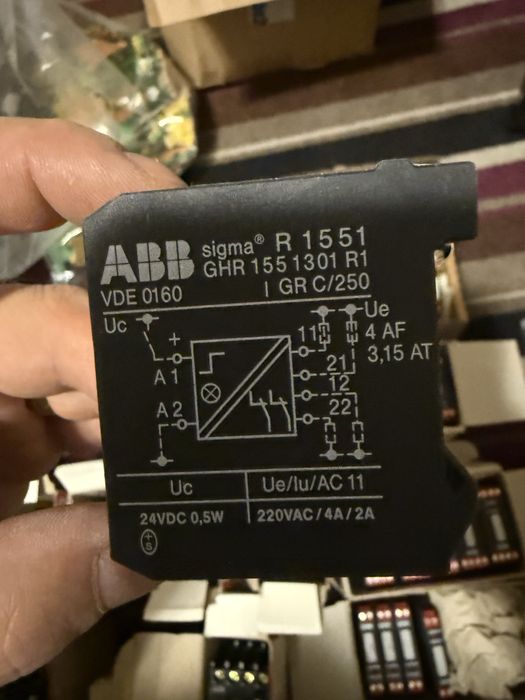 Relee Abb noi diferite modele