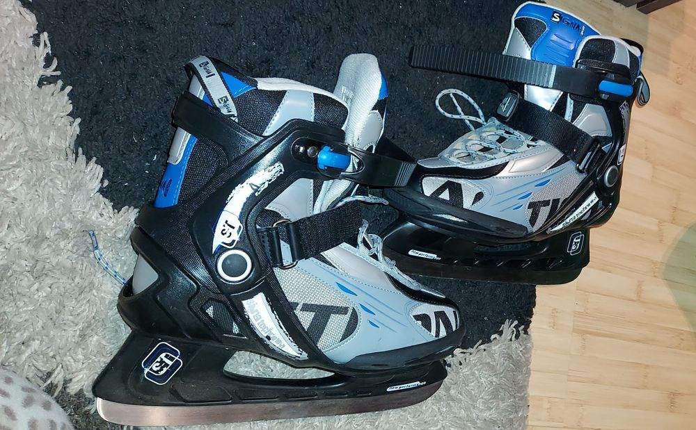 Patine hockei, mărimea 40, purtate o data