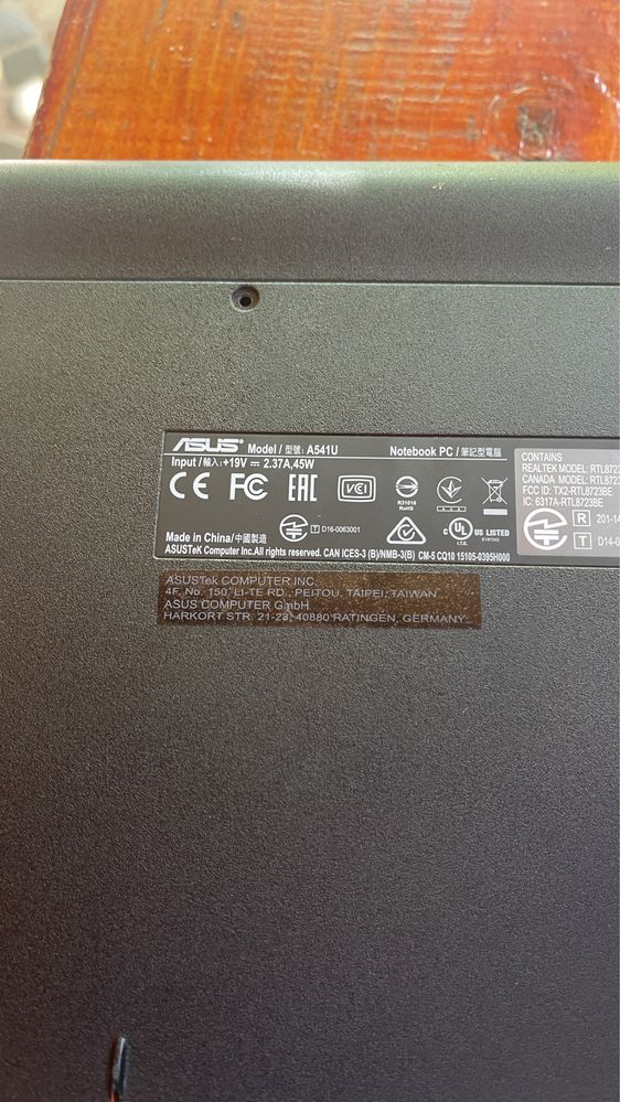 Dezmembrez Laptop Asus A541U F540 impecabile
