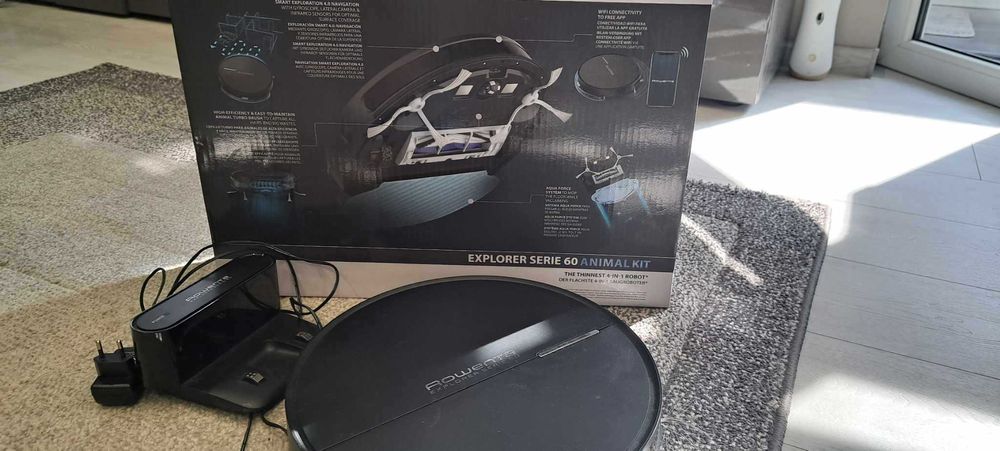 Робот прахосмукачка ROWENTA X-PLORER Animal Serie 60 RR7455WH
