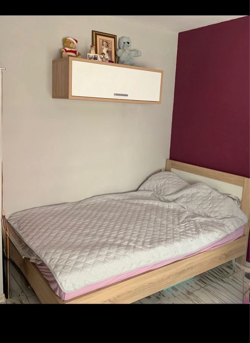 Мебели за стая Легло 120/200 с подм. рамка и матрак, бюро и етажерки