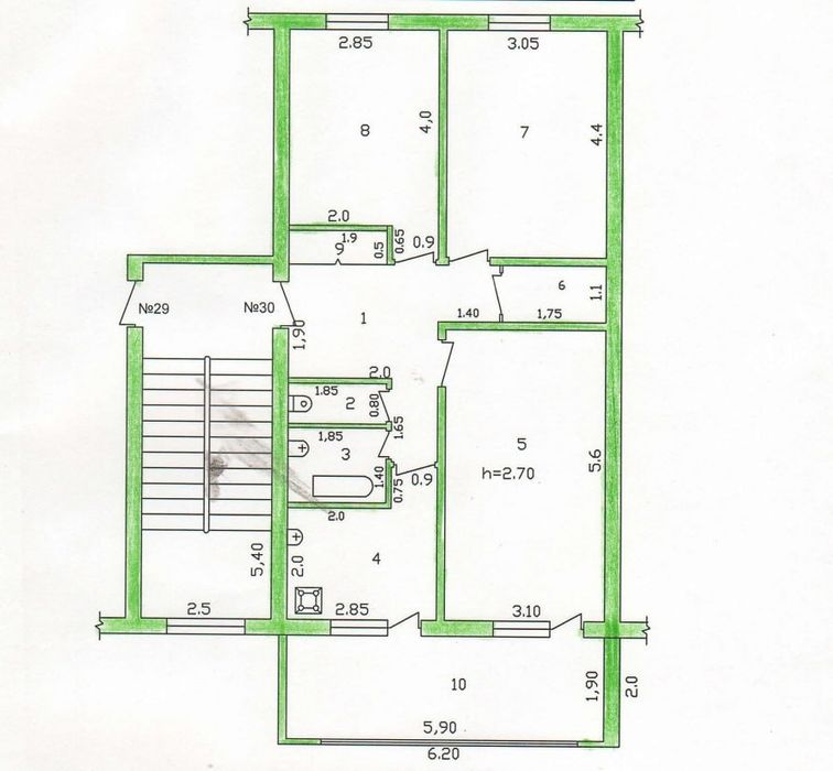 Янгиюль шахарда 3 хоналик срочно