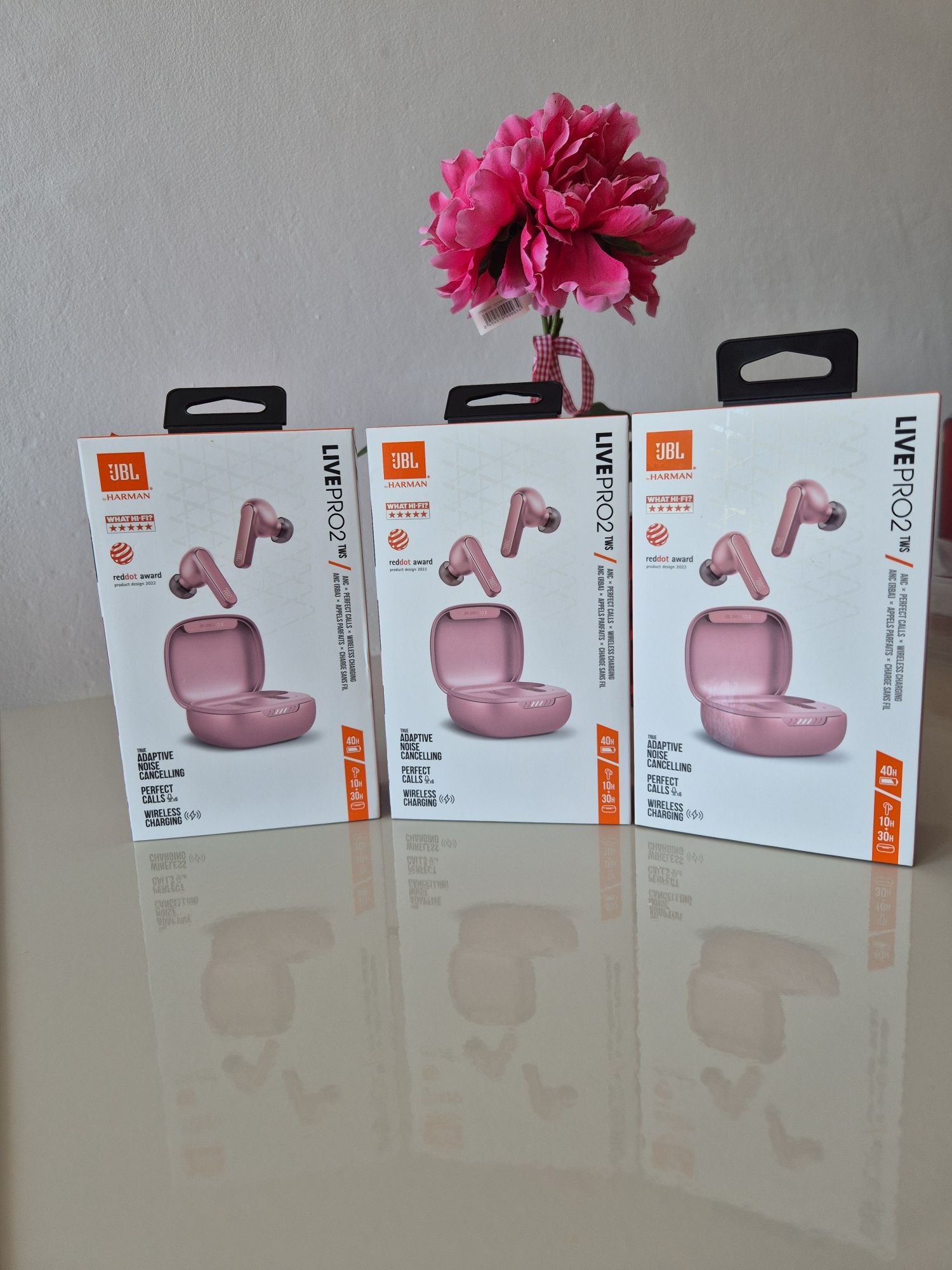 Casti audio in-ear JBL Live Pro 2 Noise Cancelling JBL Signature Sound