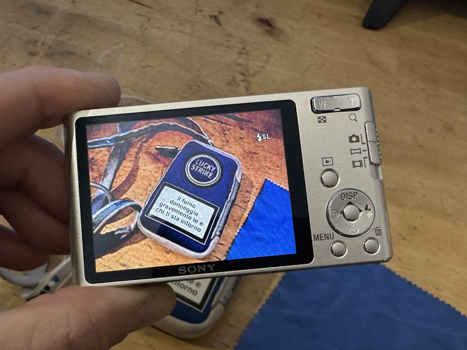 Sony dsc-w530 de culoare argintiu