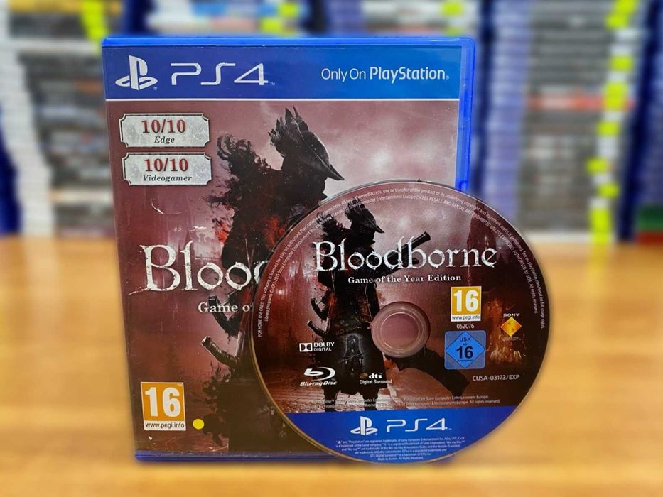 Bloodborne+Дополнение Игра Года PS4/PS5 Большой Выбор Игр