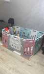 Tarc/Gard Pliabil Copii varsta 6-36 Luni - HOMCOM - Joc/joaca/jucarii